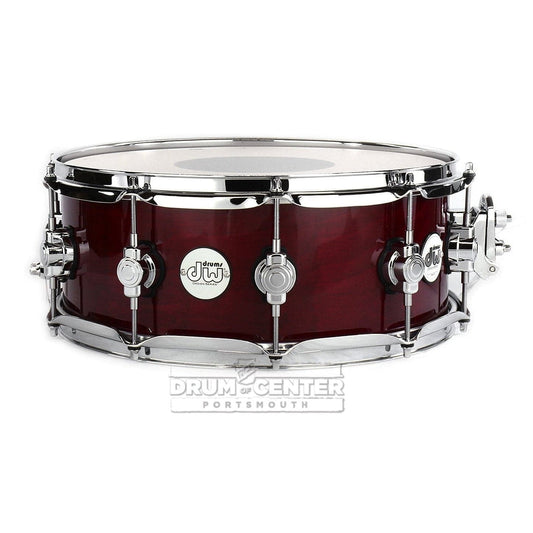 DW Design 14x5.5 Snare Drum - Cherry Stain