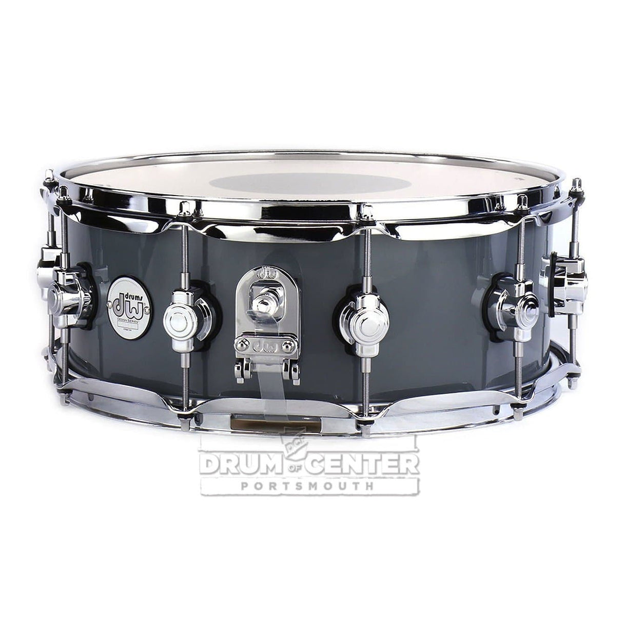 DW Design 14x5.5 Snare Drum - Steel Gray