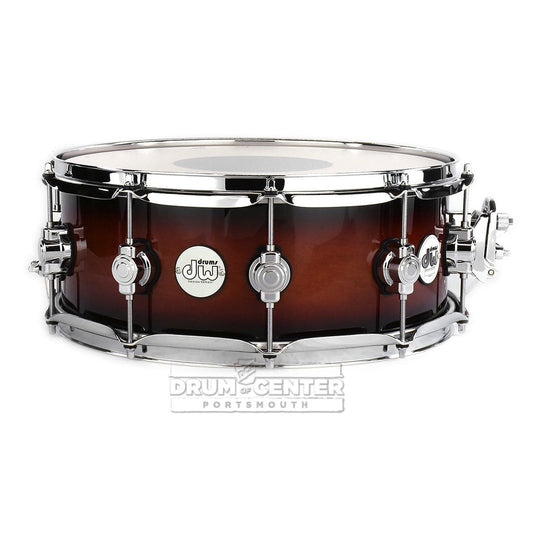 DW Design 14x5.5 Snare Drum - Tobacco Burst