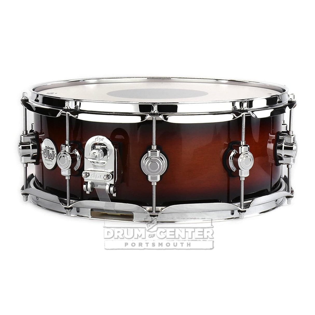 DW Design 14x5.5 Snare Drum - Tobacco Burst