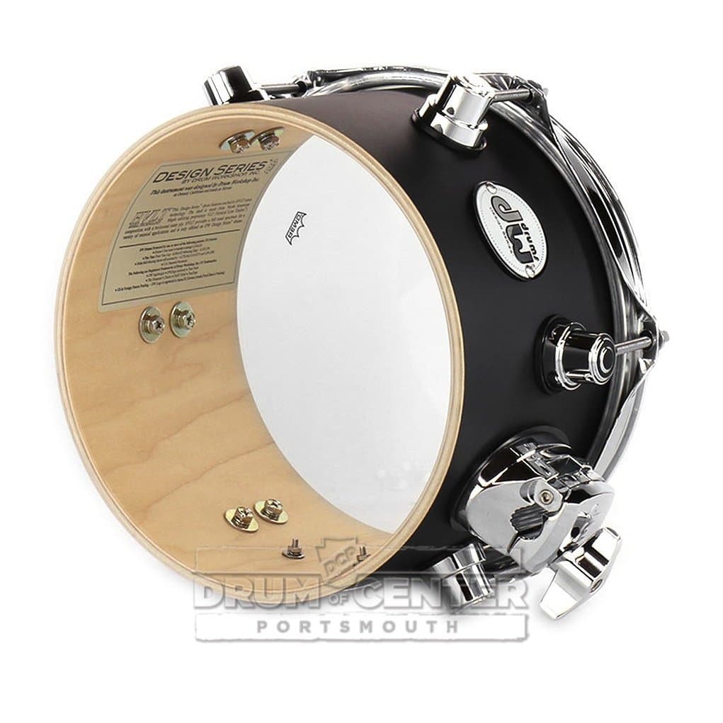 DW Design Concert Toms - Black Satin