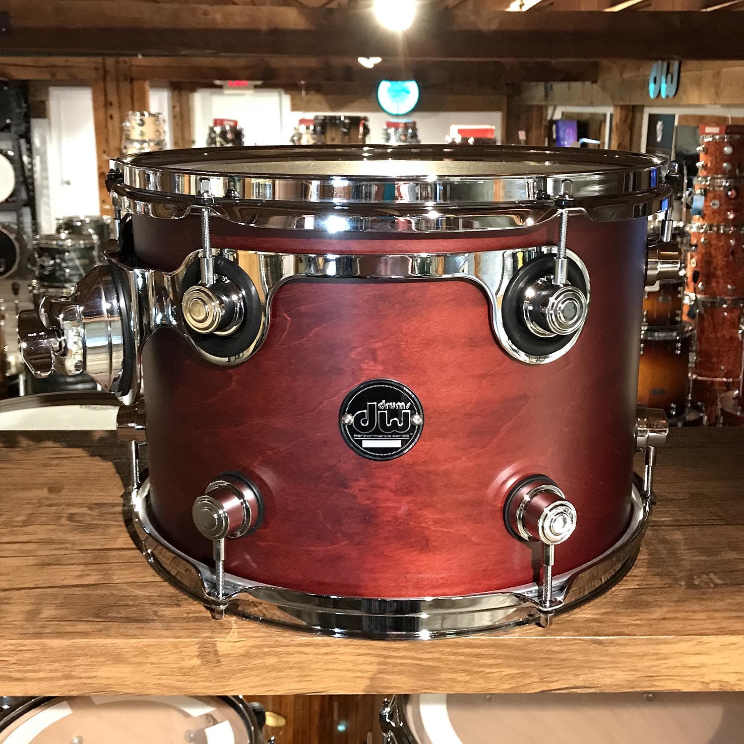 DW Performance Rack Tom 13x9 Satin Tobacco