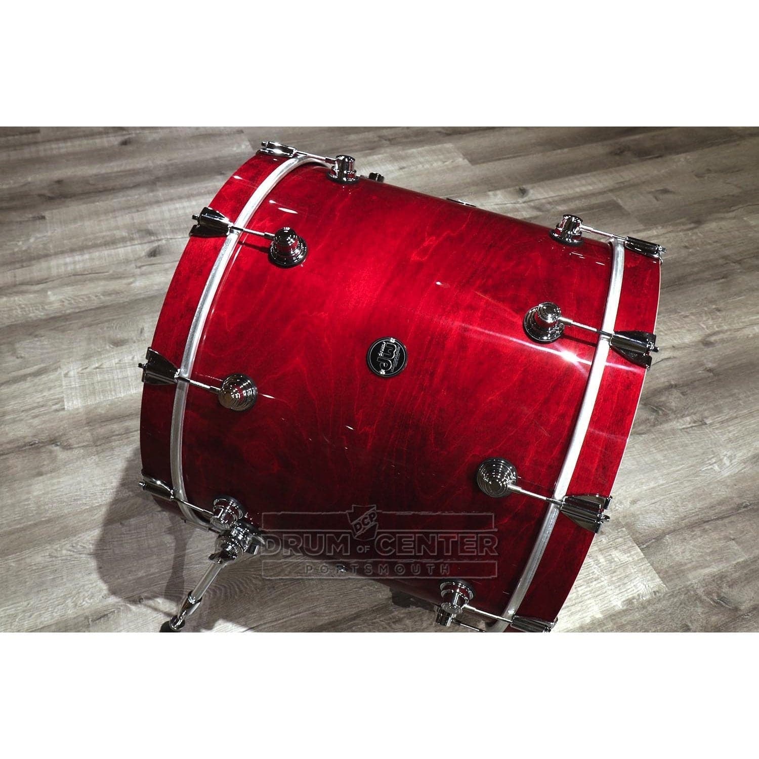 DW Performance 4pc Drum Set 22/10/12/16 Cherry Stain