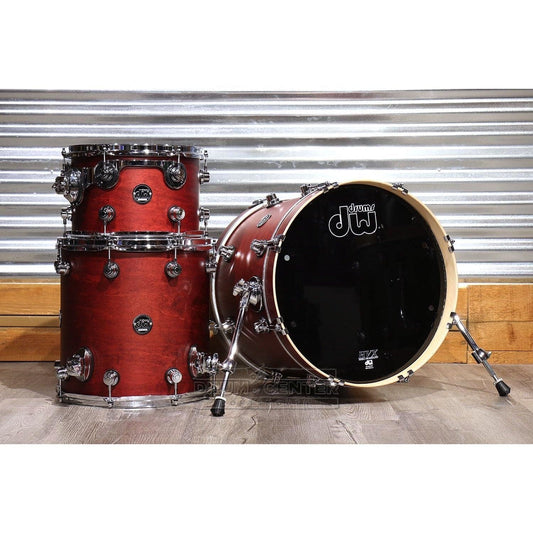 DW Performance 3pc Drum Set 18/12/14 Satin Tobacco