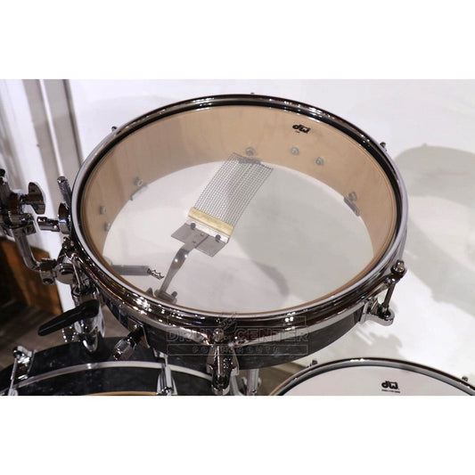 DW Performance 4pc Low Pro Drum Set Black Diamond