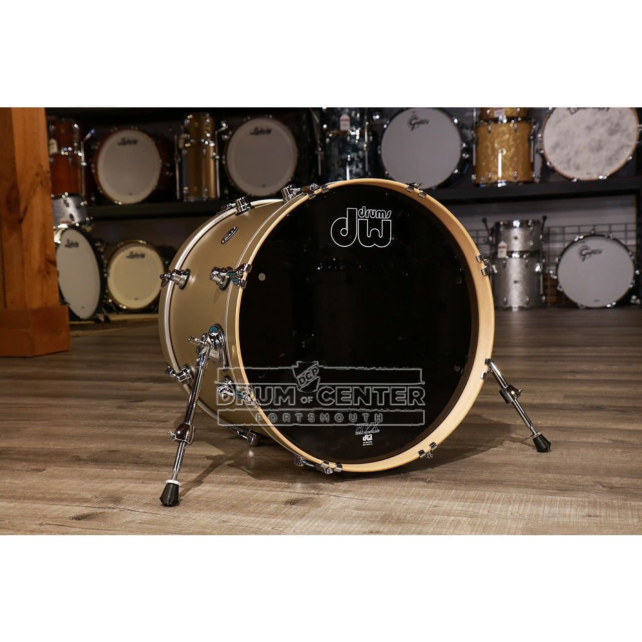 DW Performance Series Bass Drum 20x16 - Hard Satin Gold Mist