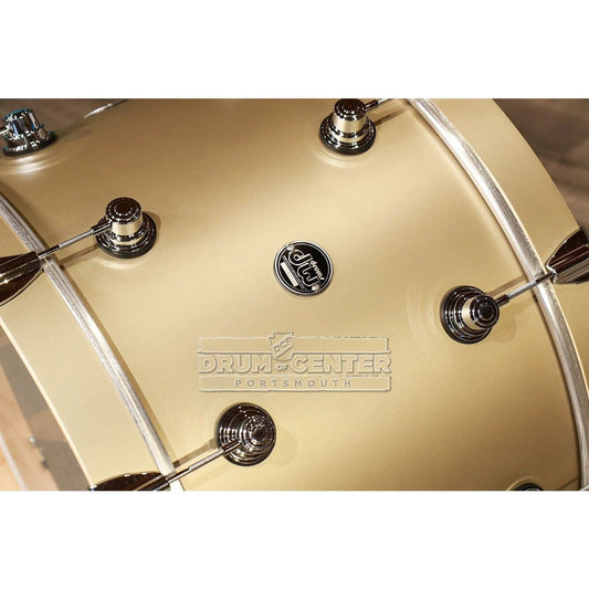 DW Performance Bass Drum 22x14 Hard Satin Gold Mist