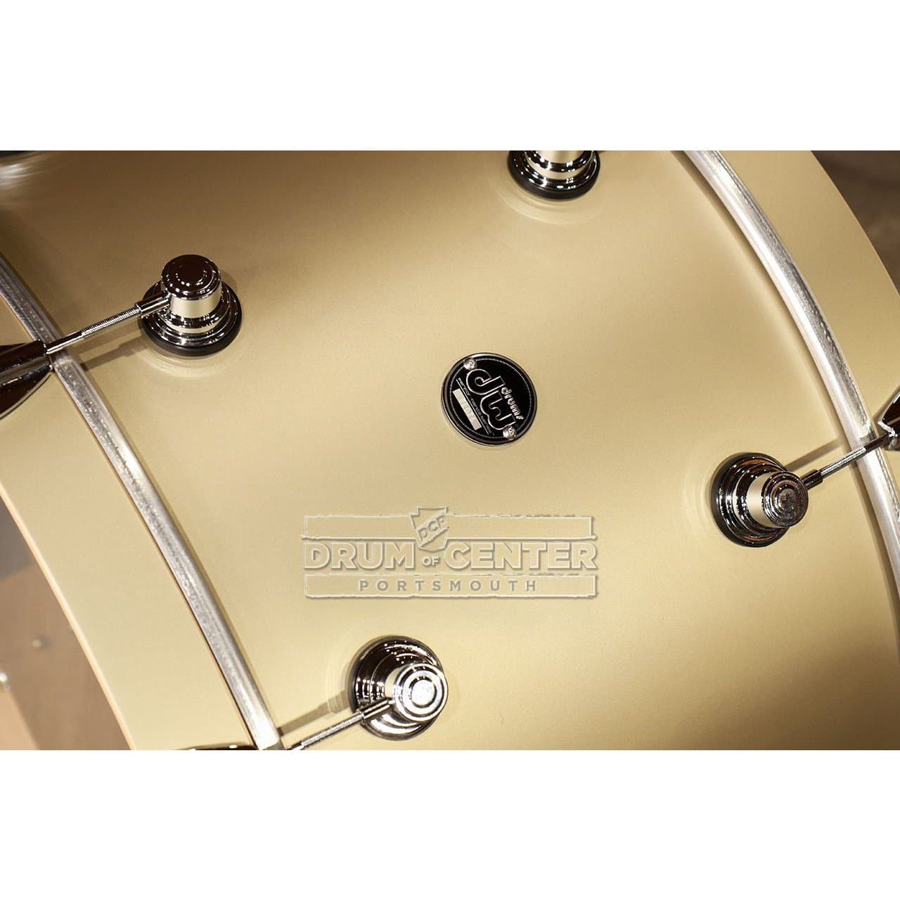 DW Performance Bass Drum 24x14 Hard Satin Gold Mist