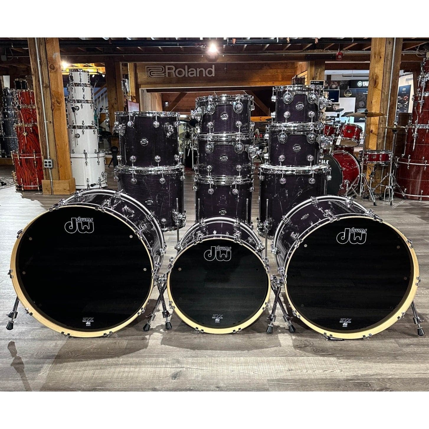 DW Performance Series Ebony Stain Shell Bank