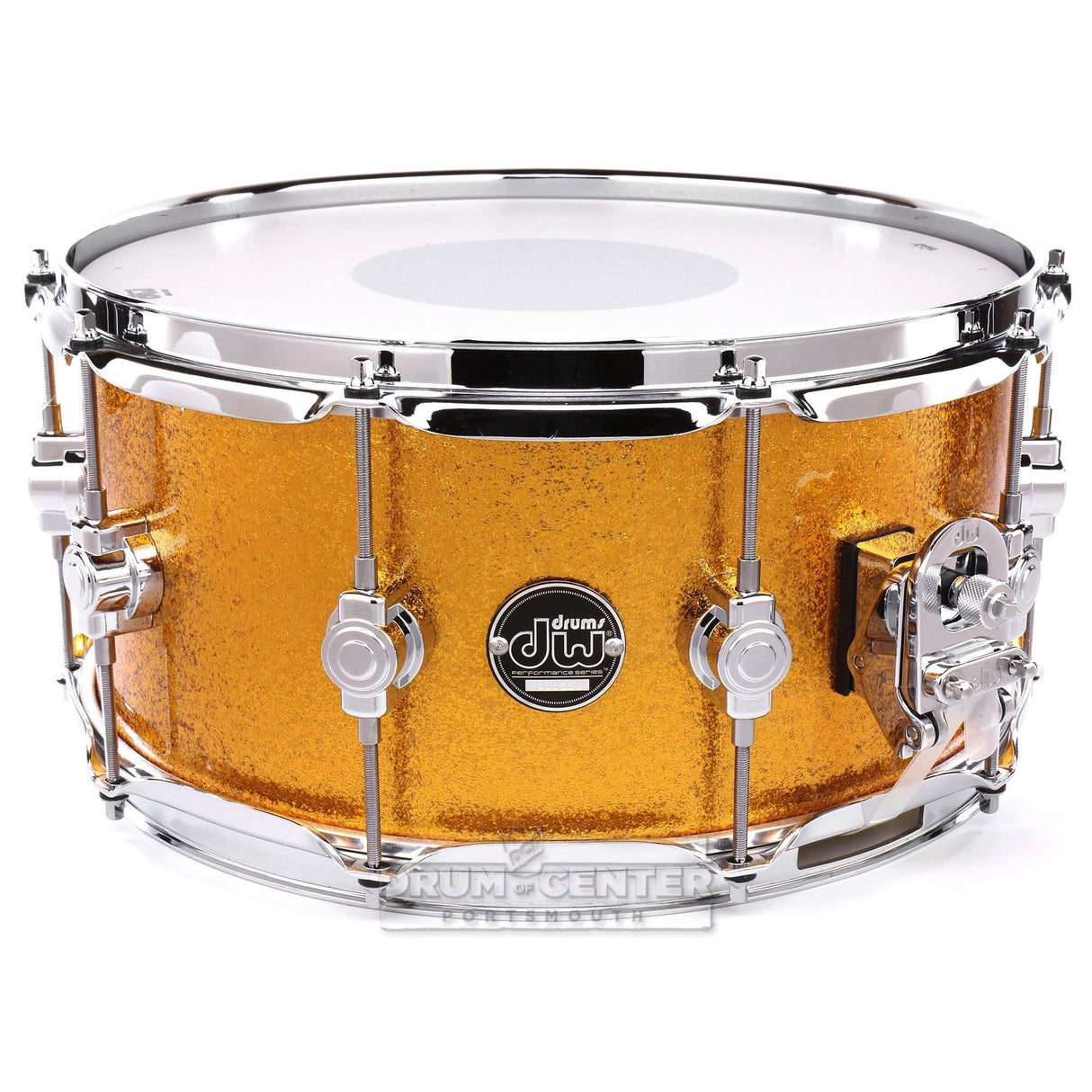 DW Performance Snare Drum 14x6.5 Gold Sparkle