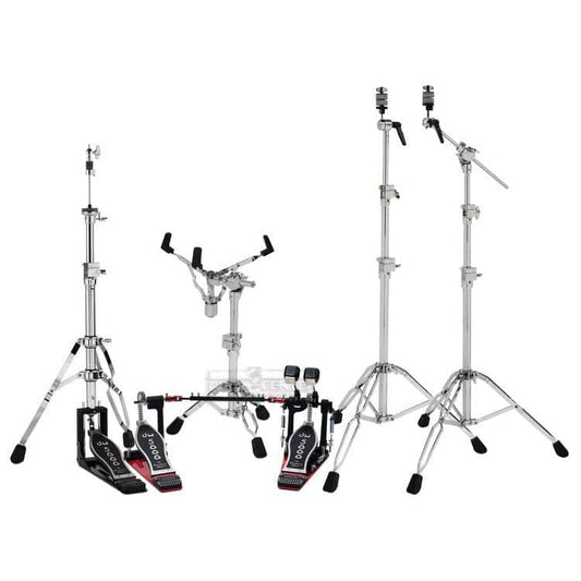 DW DW5000HWPACKD 5000 Series Hardware Pack with Double Bass Drum Pedal