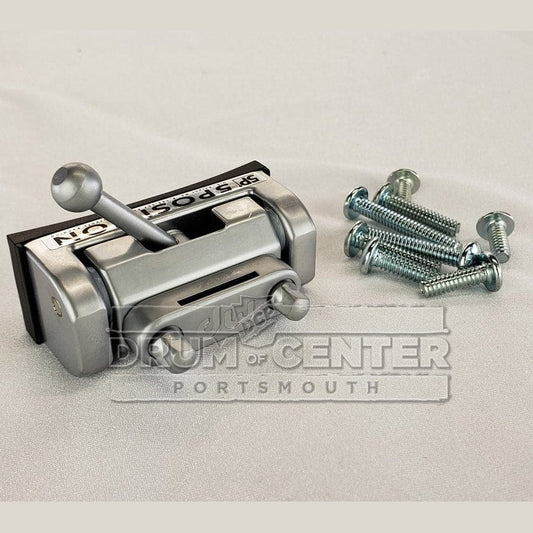 DW DRSP5PSC 5 Position Butt Plate, Satin Chrome