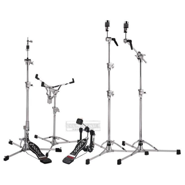 DW 6000 Hardware Pack with 2 Cymbal Stands & Chain Drive Pedal
