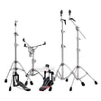 DW DW7000HWPACK 7000 Series Hardware Pack with 5000 Bass Drum Pedal