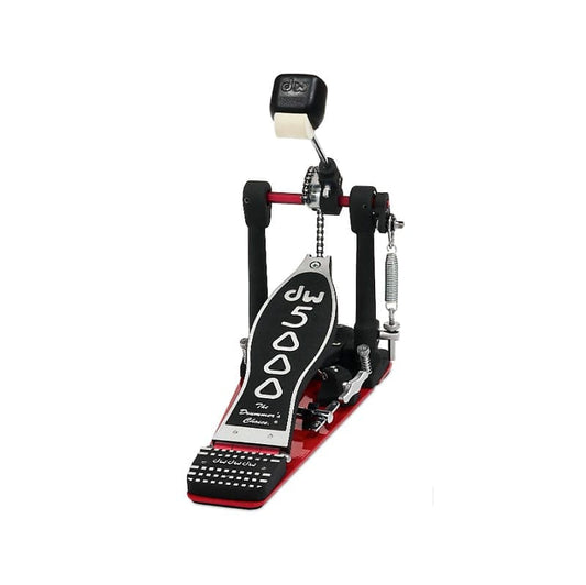 DW DWCP5000AH4 5000 Series Accelerator Single Chain, Narrow Footboard Single Bass Drum Pedal w/ Bag