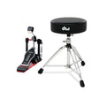 DW 5000 2pc Hardware Pack with Pedal and Throne