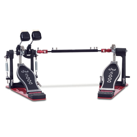 DW DWCP5002TDL3 5000 Series Lefty Turbo Double Bass Drum Pedal w/ Bag