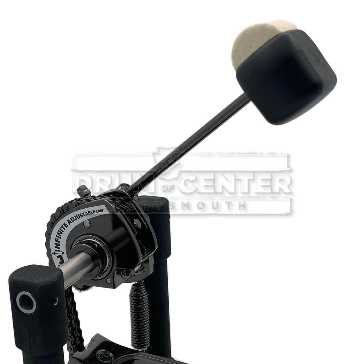 dw 9000 xf pedal DW DWCP9000XFBN 9000 Series XF Extended Footbard Single Bass Drum Pedal w/ Bag, Black Nickel