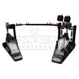 DW 9000 Series Double Bass Drum Pedal - Black Nickel