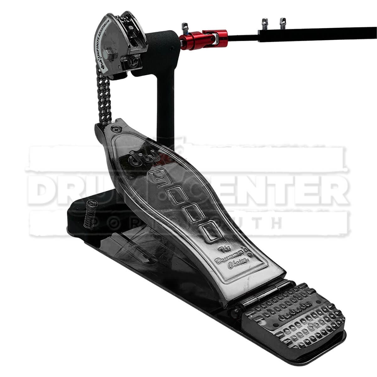 dw double bass drum pedal DW DWCP9002BN 9000 Series Double Bass Drum Pedal Black Nickel
