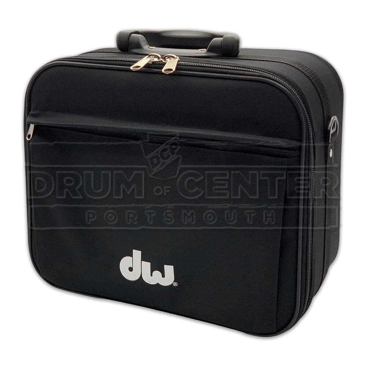 DW DWCP9002GD 9000 Series Double Bass Drum Pedal w/ Bag, Gold