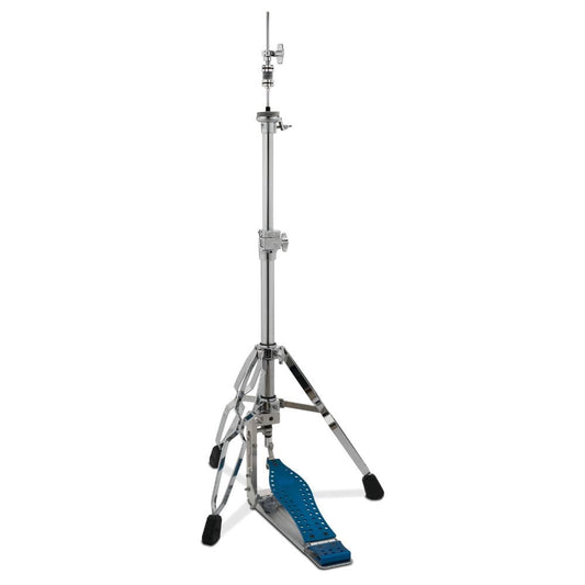 DW DWCPMDDHH3BL Machined Direct Drive 3-Leg Hi Hat Stand Blue