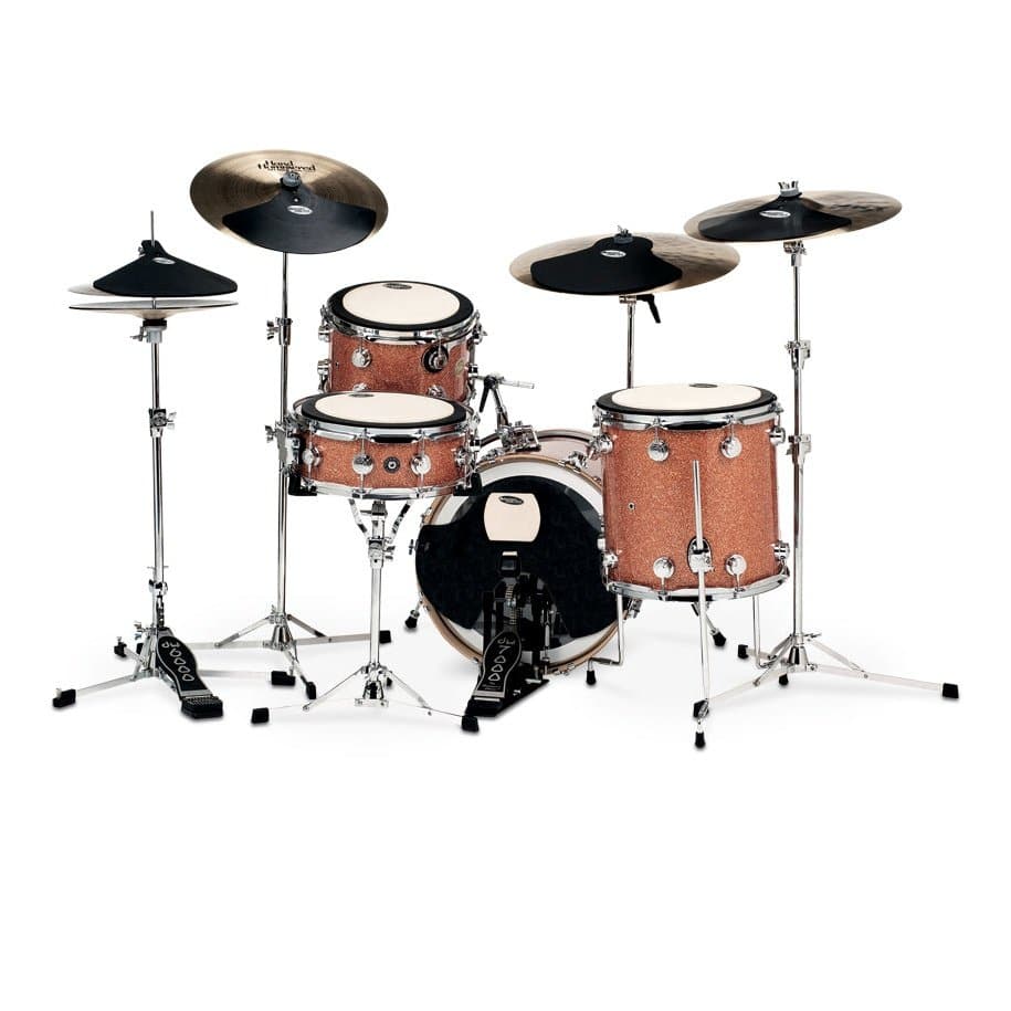 DW DWCPPADSET3 Smart Practice : Complete Pad Set with Bd, Cym, Head Pads