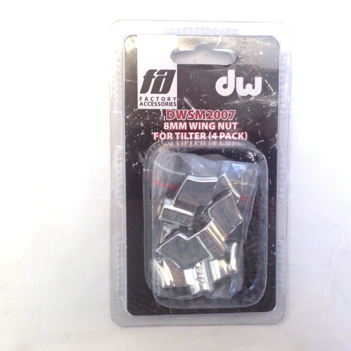 DW Accessories : 8mm Wing Nut For Cymbal Tilter 4pack