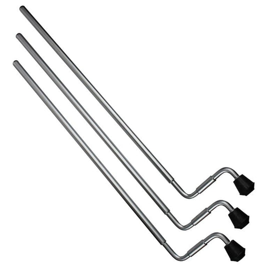 DW DWSMFLT21ALSC Tom Legs, 21, Aluminum, Satin Chrome (3 Pk)