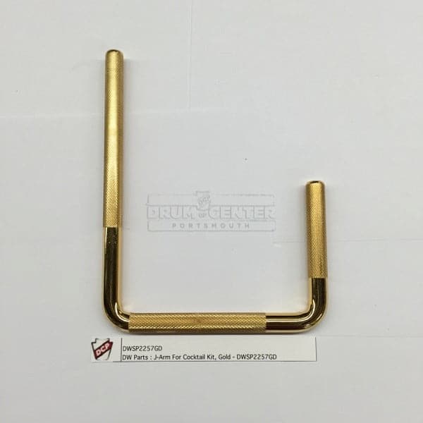 DW DWSP2257GD J-Arm For Cocktail Kit, Gold