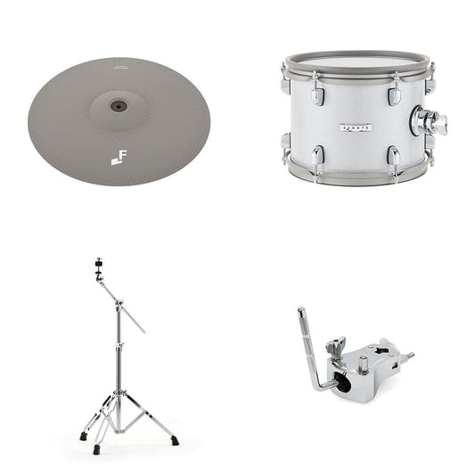 EFNOTE 5 Expansion Pack - 16" Cymbal w/Stand, 11” Rack Tom w/Mount
