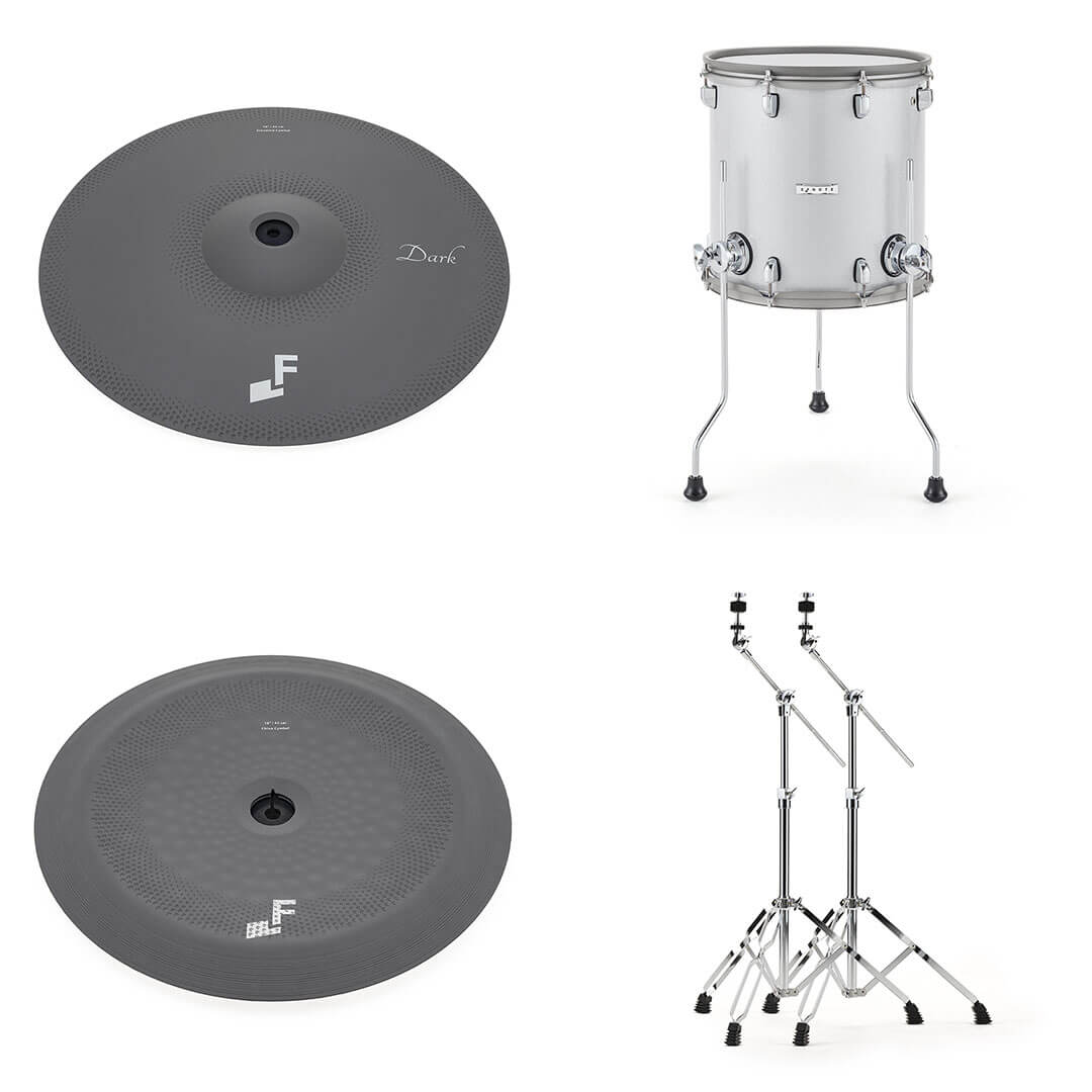 EFNOTE PRO 505 Heavy Electronic Drum Set - White Sparkle