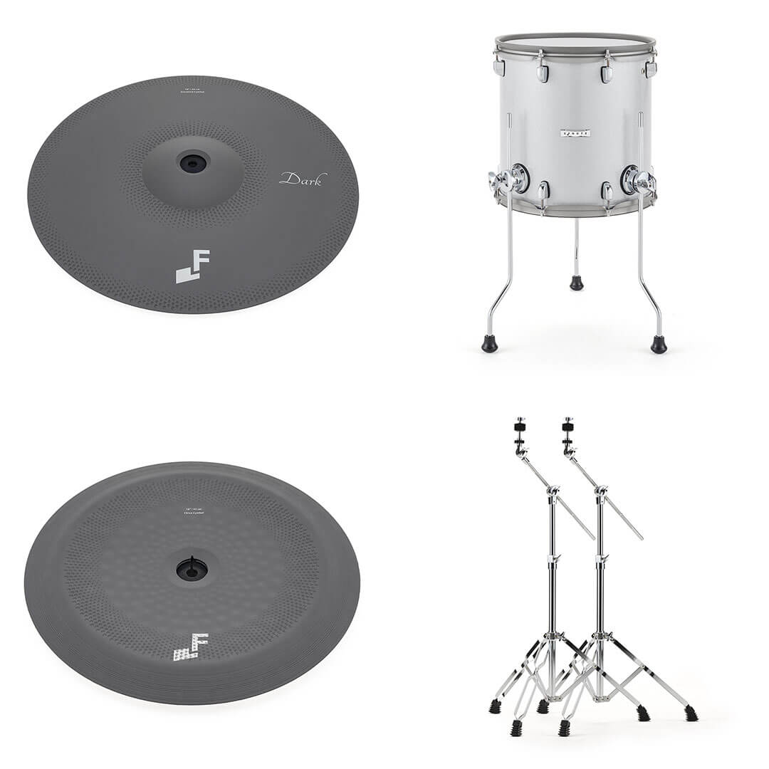 EFNOTE PRO 506 Progressive Electronic Drum Set - White Sparkle