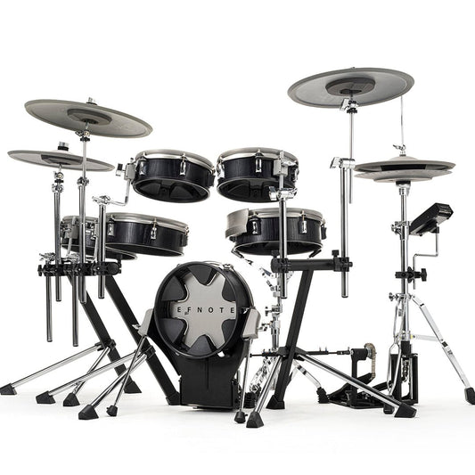 EFNOTE 3X Electronic Drum Set Black Oak