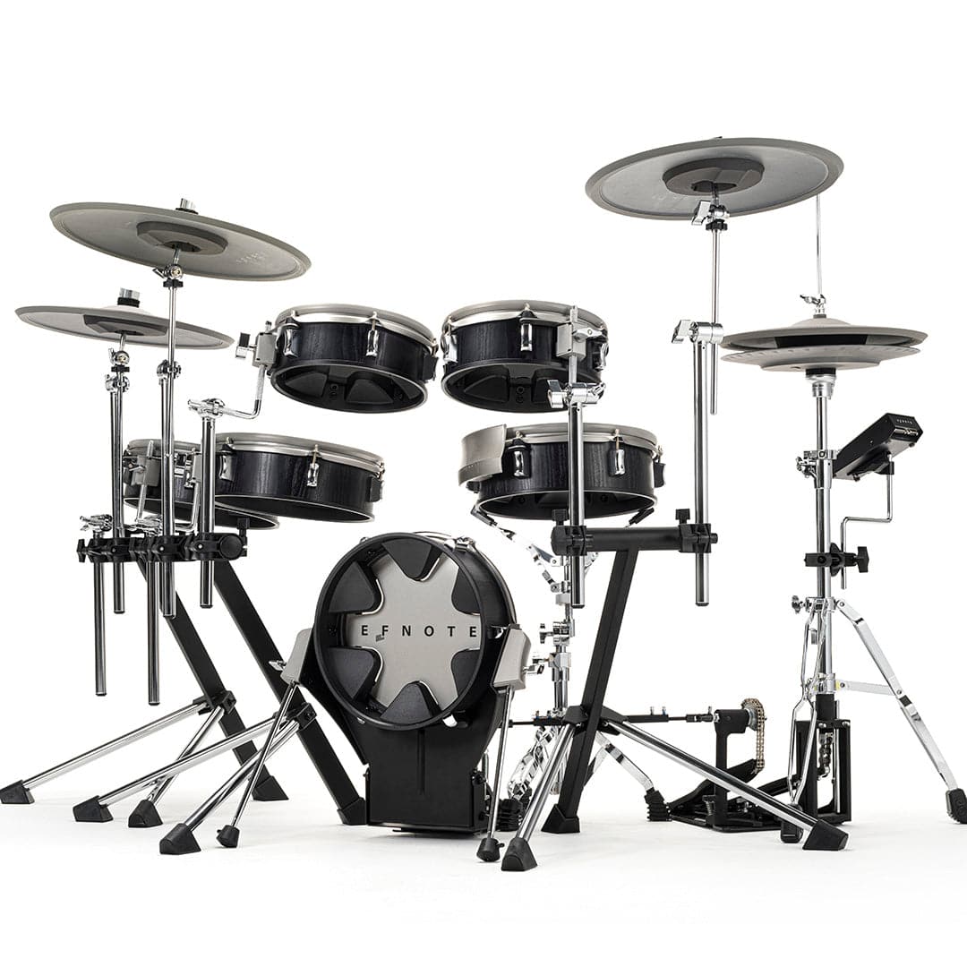 EFNOTE 3X Electronic Drum Set Black Oak OPEN BOX