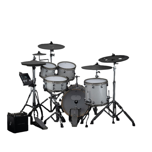 EFNOTE PRO 502 Modern Electronic Drum Set - White Sparkle