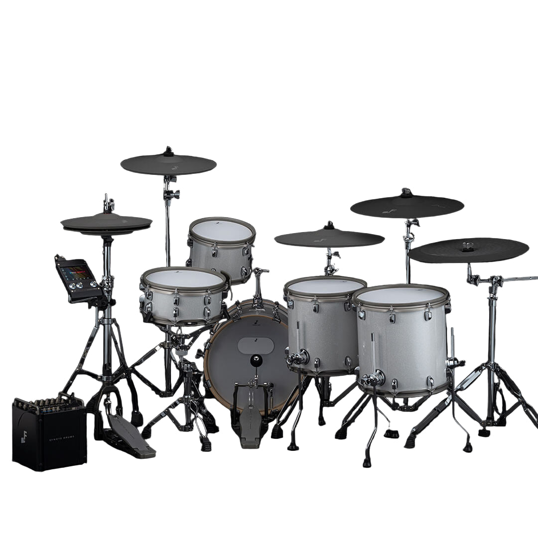 EFNOTE PRO 503 Power Electronic Drum Set - White Sparkle