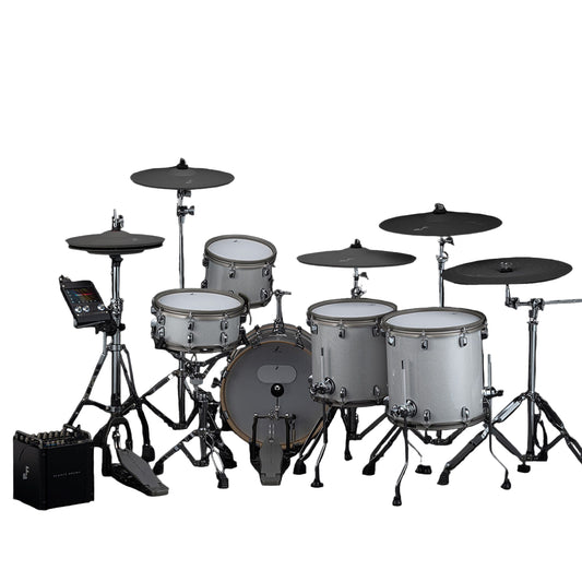 EFNOTE PRO 503 Power Electronic Drum Set - White Sparkle