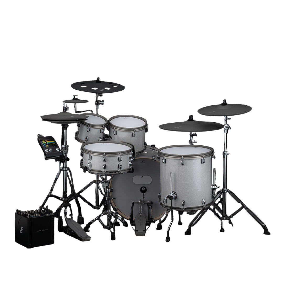 EFNOTE PRO 702 Modern Electronic Drum Set - White Sparkle