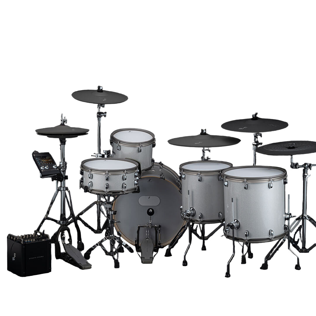 EFNOTE PRO 703 Power Electronic Drum Set - White Sparkle