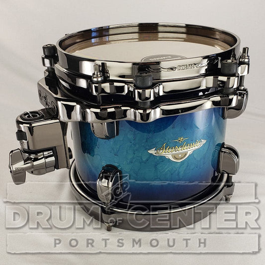 Tama Starclassic Maple Rack Tom 8x7 Molten Electric Blue Burst w/Black Nickel Hw