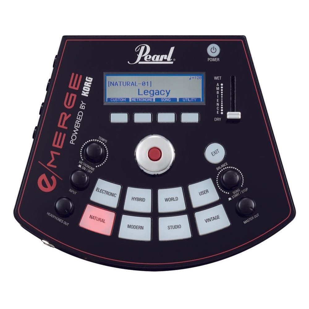 Pearl e-MERGE e-TRADITIONAL Electronic Drum Set Powered by KORG