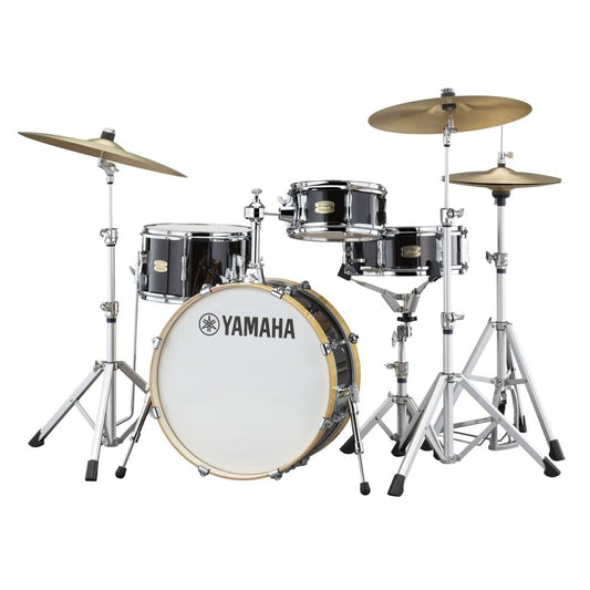 Yamaha Stage Custom Hip 4pc Drum Set Raven Black