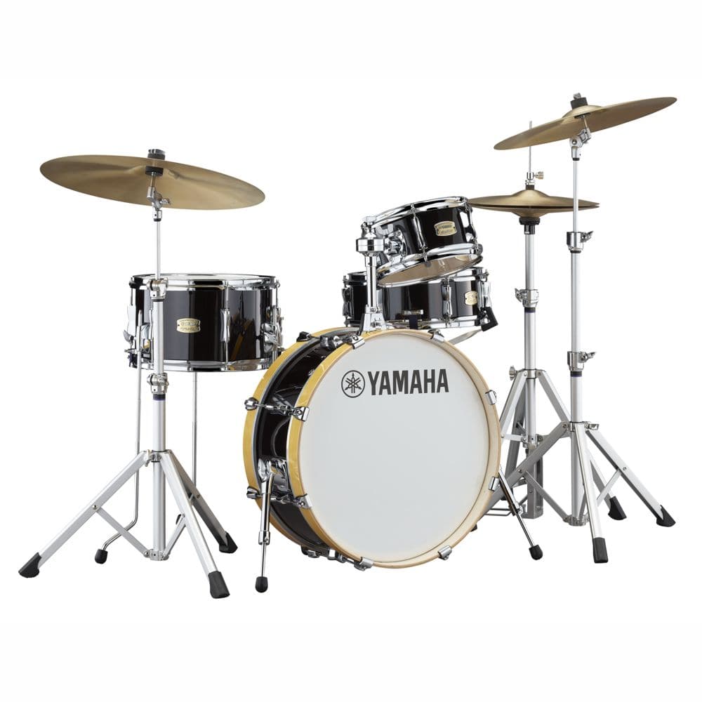 Yamaha Stage Custom Hip 4pc Drum Set Raven Black