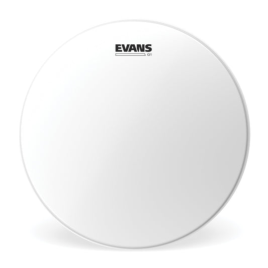 Evans EQ1 Coated Bass Drum Head, 18 Inch