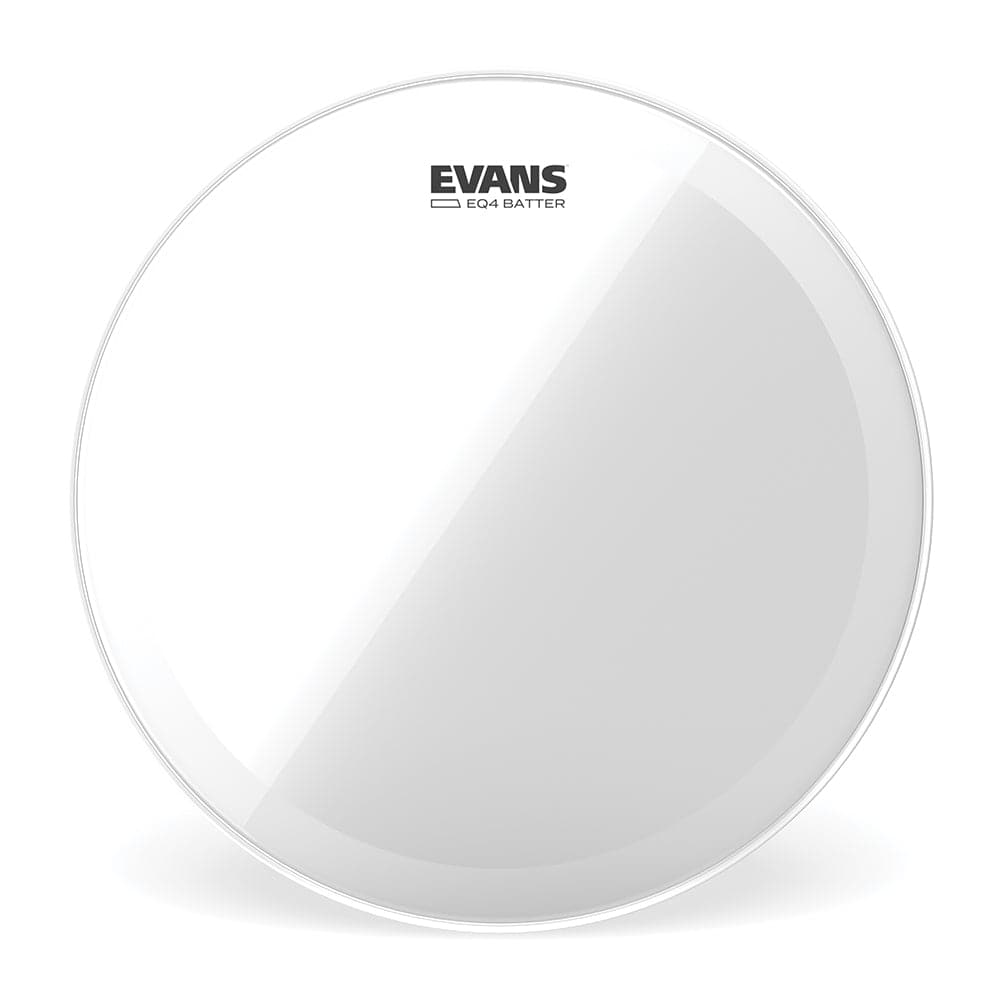 Evans EQ4 Clear Bass Drum Head, 18 Inch