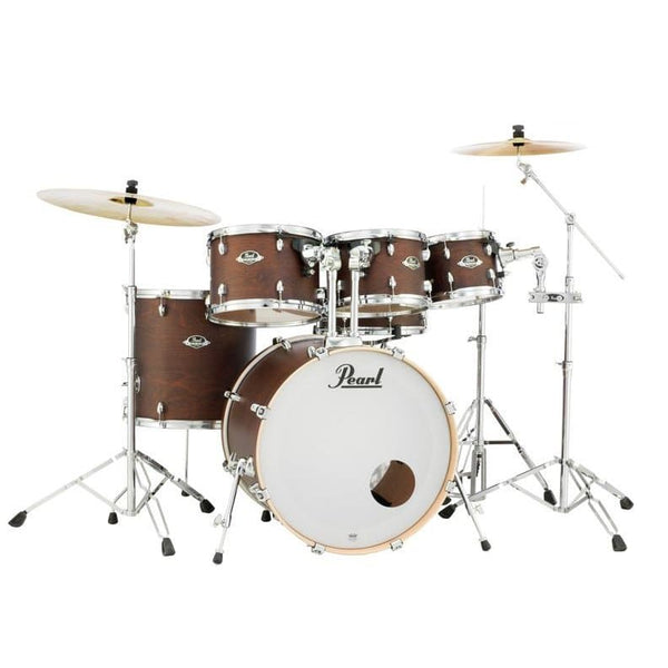 Pearl Export Lacquer Tom Add-On Pack 10x7 (w/Arm & Mount) Satin Brown