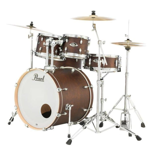 Pearl Export Lacquer Bass Drum 22x18 (w/Mount) Satin Brown
