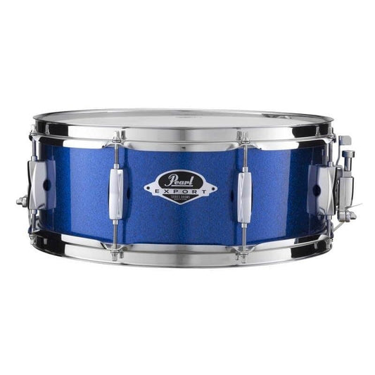 Pearl Export EXX Snare Drum : 14x5.5 - Aqua Blue Glitter