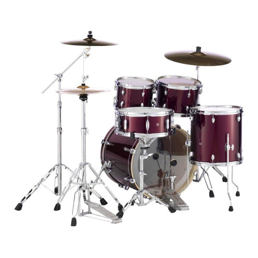 Pearl Export EXX725 5pc Drum Set Burgundy w/Hardware